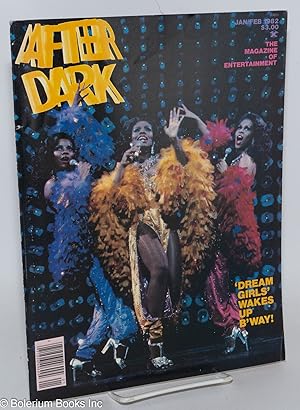 Seller image for After Dark: the magazine of entertainment; vol. 14, #8, Jan/Feb 1982: "Dream Girls" wakes up B'Way! for sale by Bolerium Books Inc.