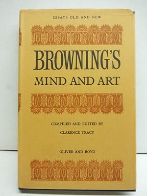Seller image for Browning's Mind and Art. for sale by Imperial Books and Collectibles