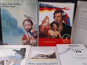 Bild des Verkufers fr Heinrich Heine. Konvolut mit 5 Bchern. zum Verkauf von Antiquariat Kelifer