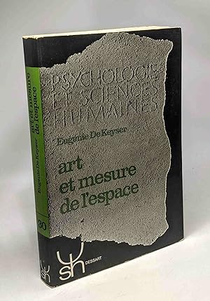 Image du vendeur pour Art et mesure de l'espace - psychologie et sciences humaines mis en vente par crealivres