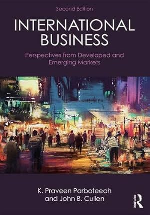 Seller image for International Business: Perspectives from developed and emerging markets [Soft Cover ] for sale by booksXpress