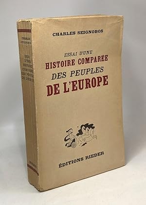 Bild des Verkufers fr Essai d'une histoire compare des peuples de l'Europe - 22e dition zum Verkauf von crealivres