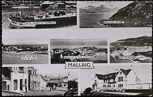Mallaig Scotland Postcard Skye Khyber West Highland Hotel Real Photo 1964