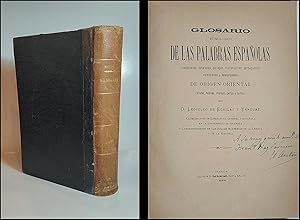 Glosario etimológico de palabras españolas (castellanas, catalanas, gallegas, mallorquinas, portu...