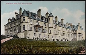 Portpatrick Hotel Postcard Scotland Vintage 1928