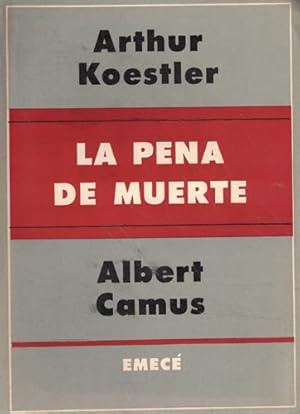 Image du vendeur pour La pena de muerte mis en vente par Librera Cajn Desastre