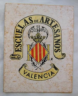 Antiguo Adhesivo - Old Sticker : ESCUELAS DE ARTESANOS VALENCIA