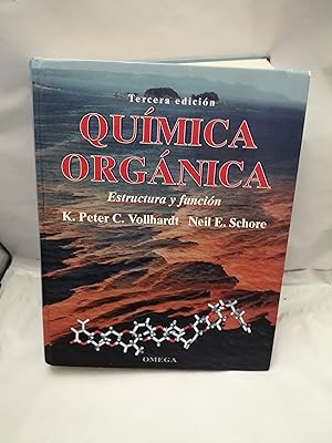 Image du vendeur pour Qumica Orgnica: Estructura y Funcin (Tercera edicin) mis en vente par Libros Angulo