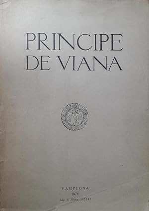 Imagen del vendedor de Prncipe de Viana Nums. 142-143. Ao 37 1976 a la venta por LIBRERIA ANTICUARIO BELLVER MADRID