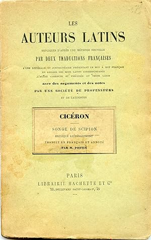 1° : LES AUTEURS LATINS EXPLIQUES D ' APRÈS UNE ¨MÉTHODE NOUVELLE PAR DEUX TRADUCTIONS FRANÇAISES...