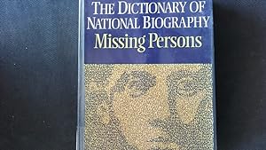 Image du vendeur pour The Dictionary of National Biography. Missing Persons. mis en vente par Antiquariat Bookfarm