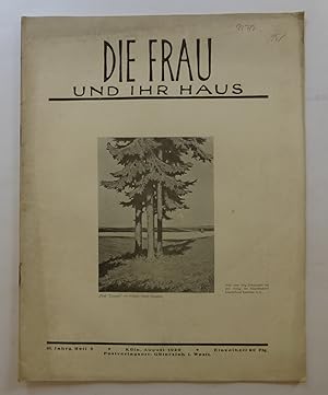 Die Frau und ihr Haus. 10. Jahrgang, August 1929. Heft 8.