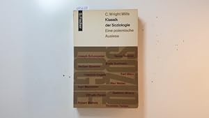 Immagine del venditore per Klassik der Soziologie : eine polemische Auslese venduto da Gebrauchtbcherlogistik  H.J. Lauterbach