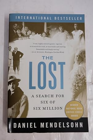 Image du vendeur pour THE LOST A Search for Six of Six Million mis en vente par Librairie du Levant