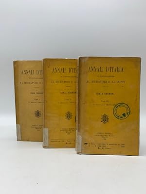 Annali d'Italia in continuazione al Muratori e al Coppi. Tomo I (-III)