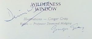 Imagen del vendedor de Wilderness window [Signed] a la venta por Chapter 1