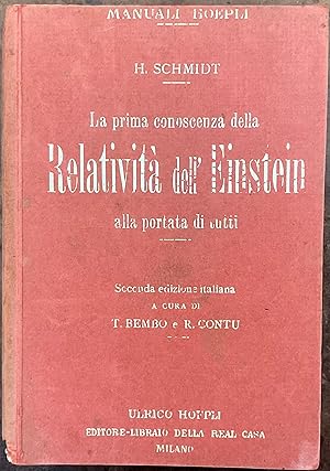 La prima conoscenza della relatività dell'Einstein alla portata di tutti