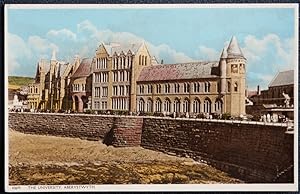 Aberystwyth University Wales Postcard