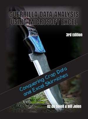 Bild des Verkufers fr Guerrilla Data Analysis Using Microsoft Excel : Overcoming Crap Data and Excel Skirmishes zum Verkauf von GreatBookPrices
