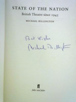 Immagine del venditore per State of the Nation: British Theatre Since 1945 venduto da World of Rare Books