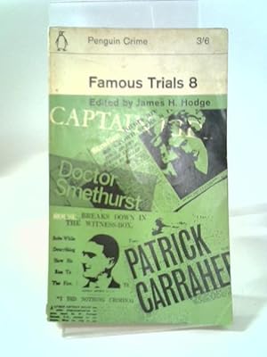 Bild des Verkufers fr Famous Trials Eighth Series zum Verkauf von World of Rare Books