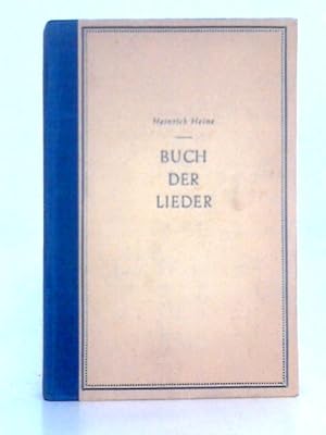 Bild des Verkufers fr Buch Der Lieder zum Verkauf von World of Rare Books