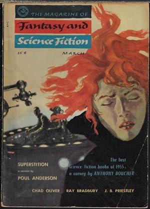 Immagine del venditore per The Magazine of FANTASY AND SCIENCE FICTION (F&SF): March, Mar. 1956 venduto da Books from the Crypt
