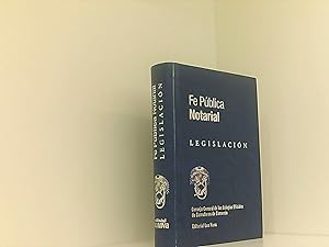 Bild des Verkufers fr Fe pblica notarial, legislacin zum Verkauf von Book Broker