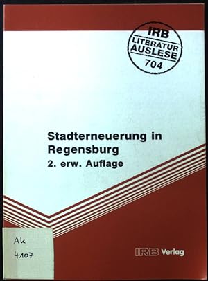 Bild des Verkufers fr Stadterneuerung in Regensburg. IRB-Literaturauslese ; Nr. 704 zum Verkauf von books4less (Versandantiquariat Petra Gros GmbH & Co. KG)