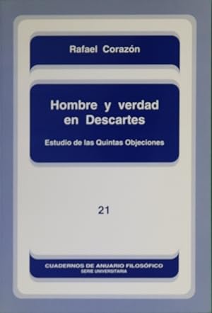 Seller image for Hombre y verdad en Descartes estudio de las Quintas Objeciones for sale by Librera Alonso Quijano