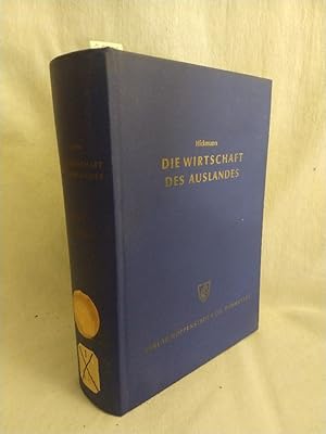 Seller image for Die Wirtschaft des Auslandes: Die Entwicklungsvorhaben der Gegenwart, Band II (Laos bis Vietnam). for sale by Versandantiquariat Waffel-Schrder