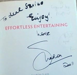 Effortless Entertaining (Signed by Sharon Glass)