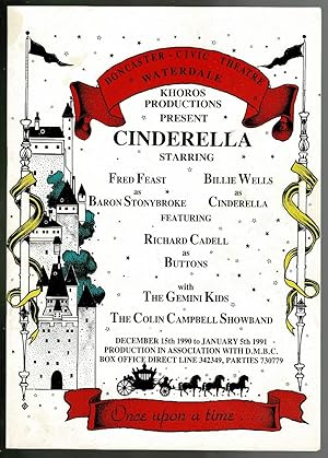 Cinderella: Doncaster Civic Theatre Programme