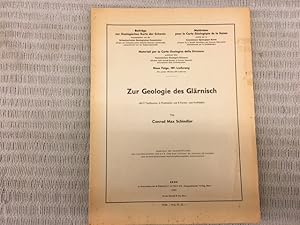 Imagen del vendedor de Zur Geologie des Glrnisch. Mit 9 Textfiguren, 6 Phototafeln und 8 Karten- und Profiltafeln. Beitrge zur Geologischen Karte der Schweiz herausgegeben von der Schweizerischen Geologischen Kommission (Organ der Schweizerischen Naturforschenden Gesellschaft) subventioniert von der Eidgenossenschaft a la venta por Genossenschaft Poete-Nscht