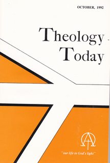 Seller image for Theology Today, October 1992, Volume XLIX Number 3 for sale by Never Too Many Books