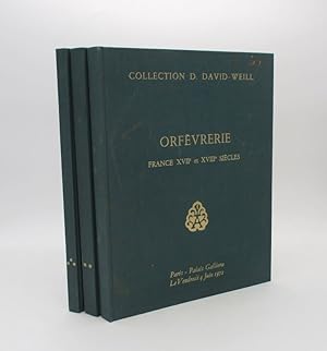Collection D. David-Weill Orfèvrerie