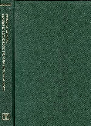 Immagine del venditore per Classics in Psychology, 1855-1914: Historical Essays venduto da Pendleburys - the bookshop in the hills