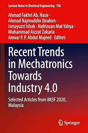 Seller image for Recent Trends in Mechatronics Towards Industry 4.0 for sale by moluna