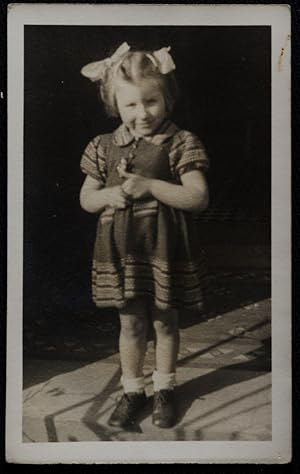 Girl With Ribbons Portrait From Mayfair London Studio