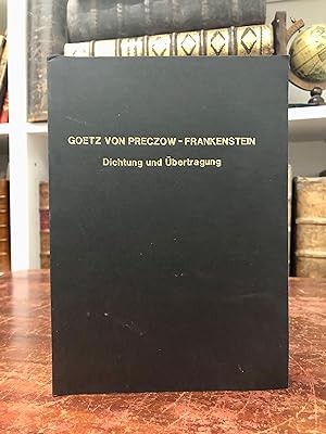 Bild des Verkufers fr Dichtung und bertragung. Mit einem Nachwort herausgegeben von Wolfgang Osthoff. zum Verkauf von Antiquariat Seibold