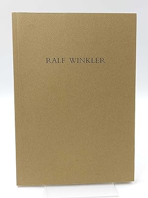 Ralf Winkler: Frühe Arbeiten Bilder und Zeichnungen (Katalog zur Ausstellung im Kunstverein Wilig...