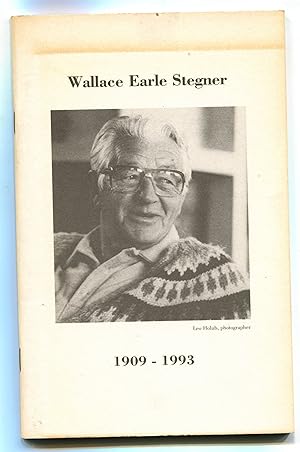 WALLACE EARLE STEGNER 1909 - 1993.