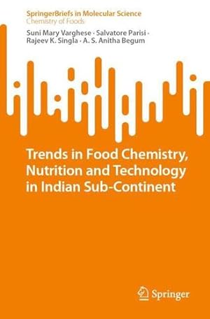 Immagine del venditore per Trends in Food Chemistry, Nutrition and Technology in Indian Sub-Continent (SpringerBriefs in Molecular Science) by Varghese, Suni Mary, Parisi, Salvatore, Singla, Rajeev K., Begum, A. S. Anitha [Paperback ] venduto da booksXpress