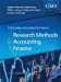 Bild des Verkufers fr Research Methods for Accounting and Finance (Global Management Series) [Soft Cover ] zum Verkauf von booksXpress