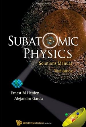 Immagine del venditore per Subatomic Physics Solutions Manual (3Rd Edition) [Soft Cover ] venduto da booksXpress