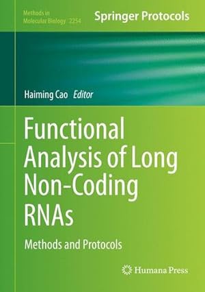 Seller image for Functional Analysis of Long Non-Coding RNAs: Methods and Protocols (Methods in Molecular Biology, 2254) [Hardcover ] for sale by booksXpress