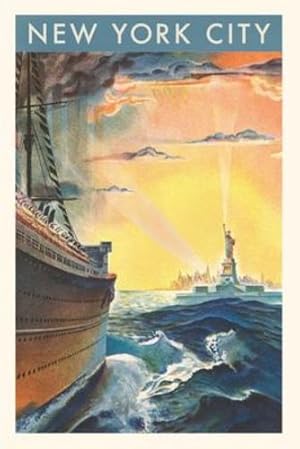 Seller image for Vintage Journal New York City Travel Poster (Pocket Sized - Found Image Press Journals) [Soft Cover ] for sale by booksXpress