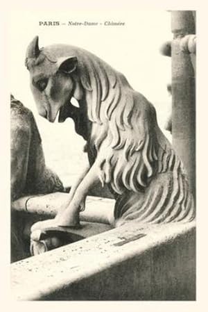 Bild des Verkufers fr Vintage Journal Goat Gargoyle, Notre Dame (Pocket Sized - Found Image Press Journals) [Soft Cover ] zum Verkauf von booksXpress