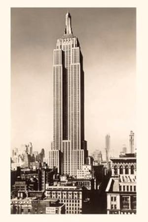 Bild des Verkufers fr Vintage Journal Photograph of Empire State Building, New York City (Pocket Sized - Found Image Press Journals) [Soft Cover ] zum Verkauf von booksXpress