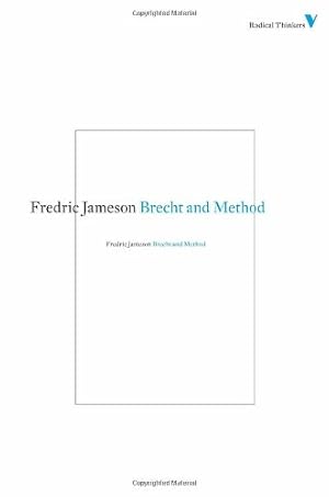 Seller image for Brecht and Method (Radical Thinkers) [Soft Cover ] for sale by booksXpress